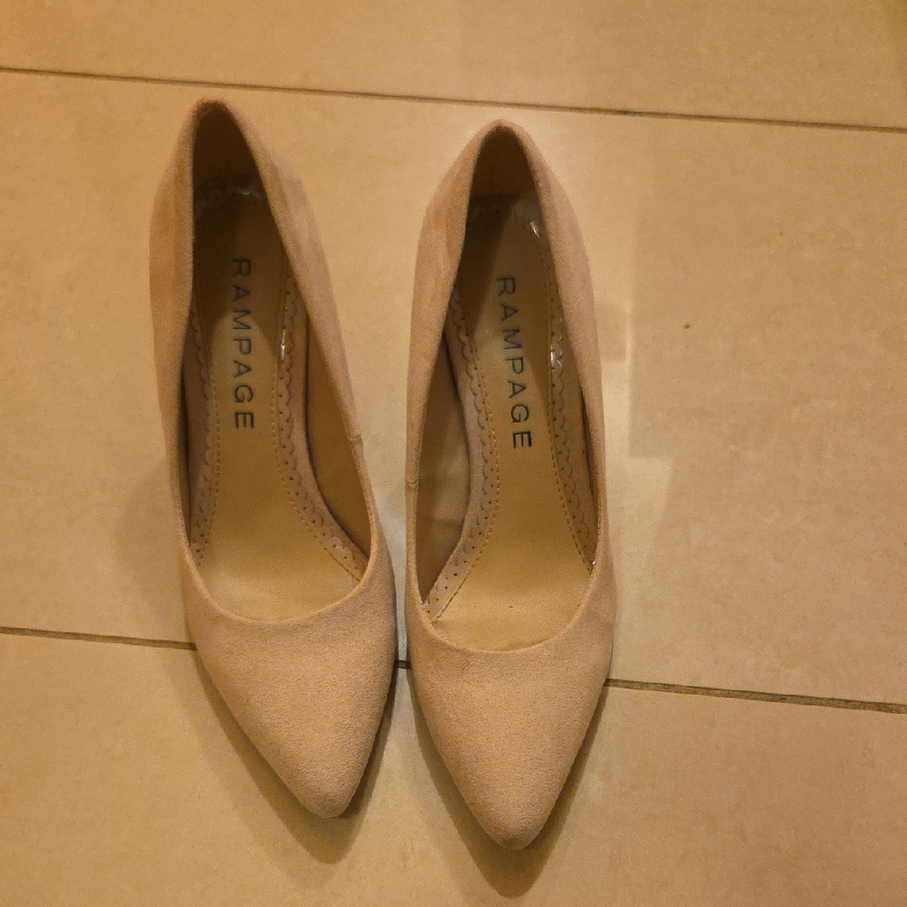 Rampage Women's Beige Heels